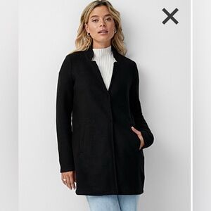 Recycled Polyester Brushed Coat